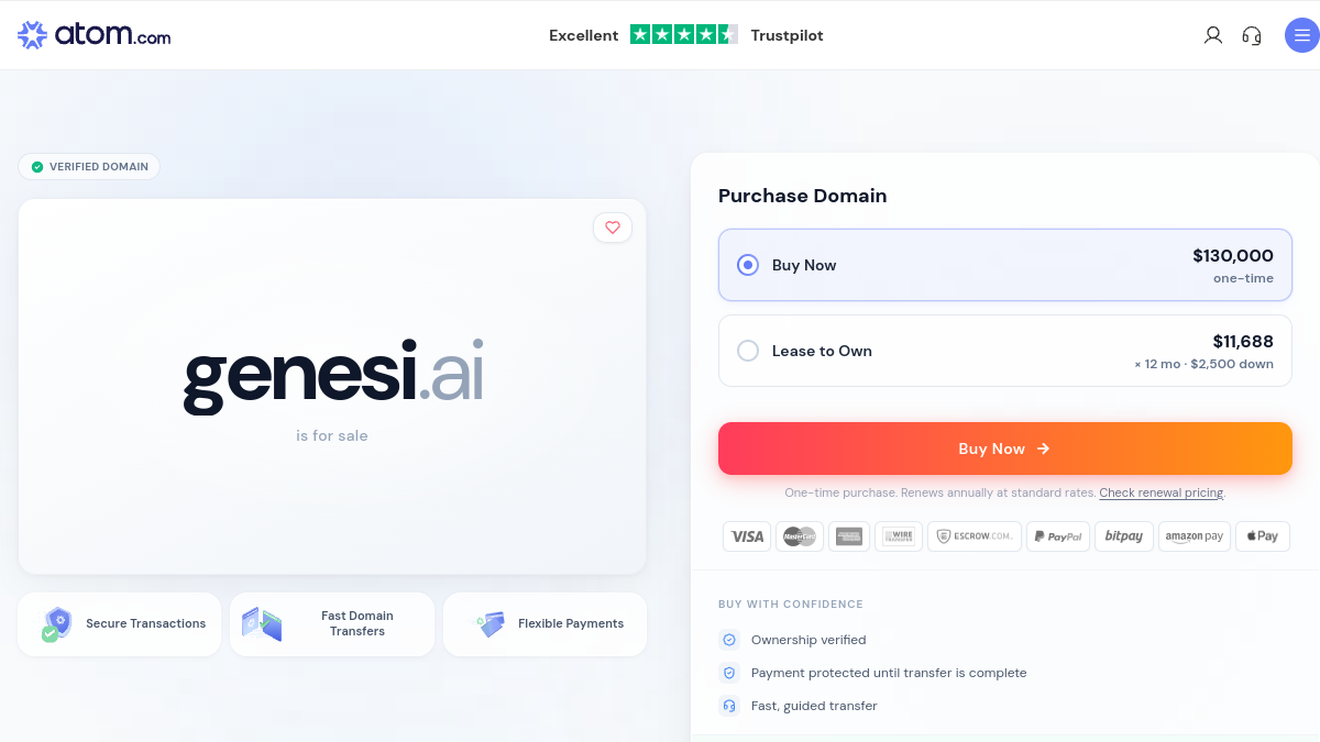 Genesi AI官网截图