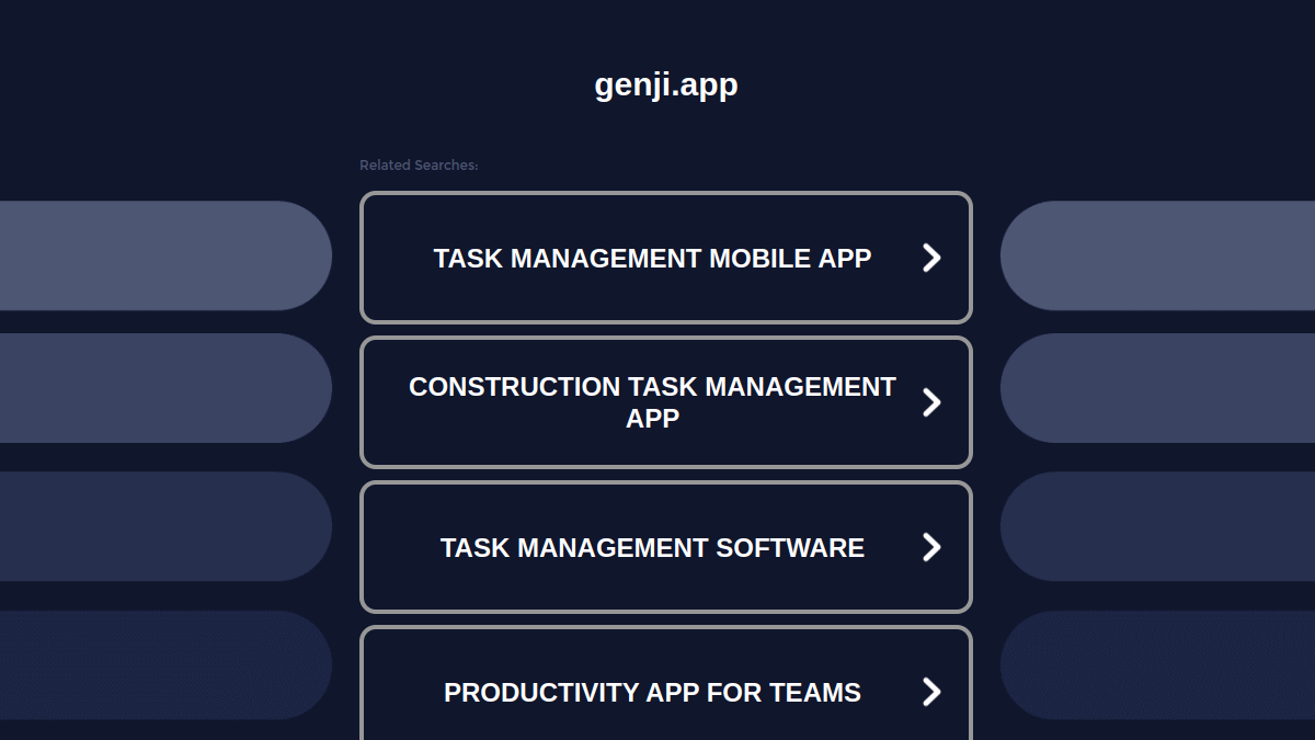 Genji官网截图