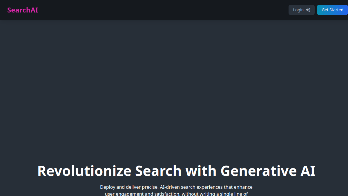 GenSearch官网截图