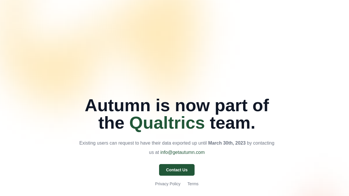 Autumn官网截图
