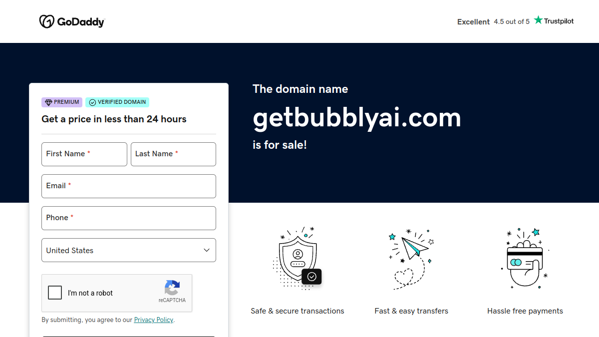 Bubbly官网截图