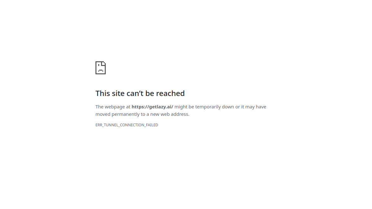 Lazy AI官网截图