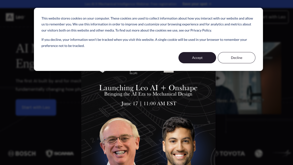 Leo™官网截图