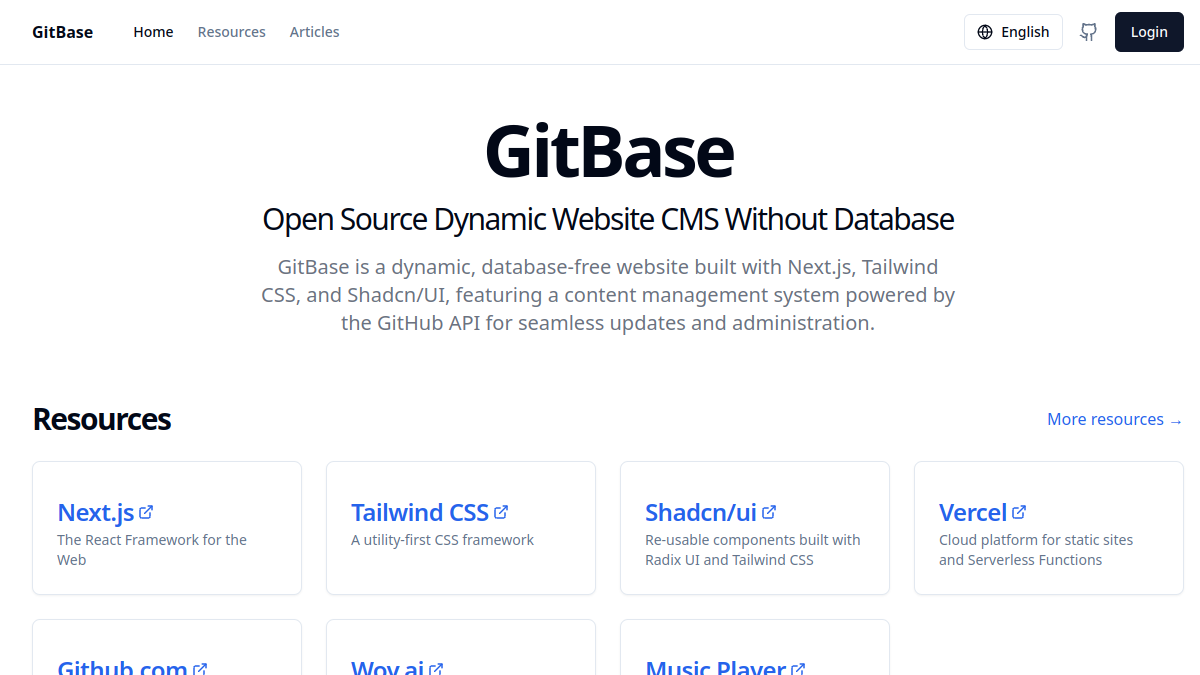 GitBase官网截图