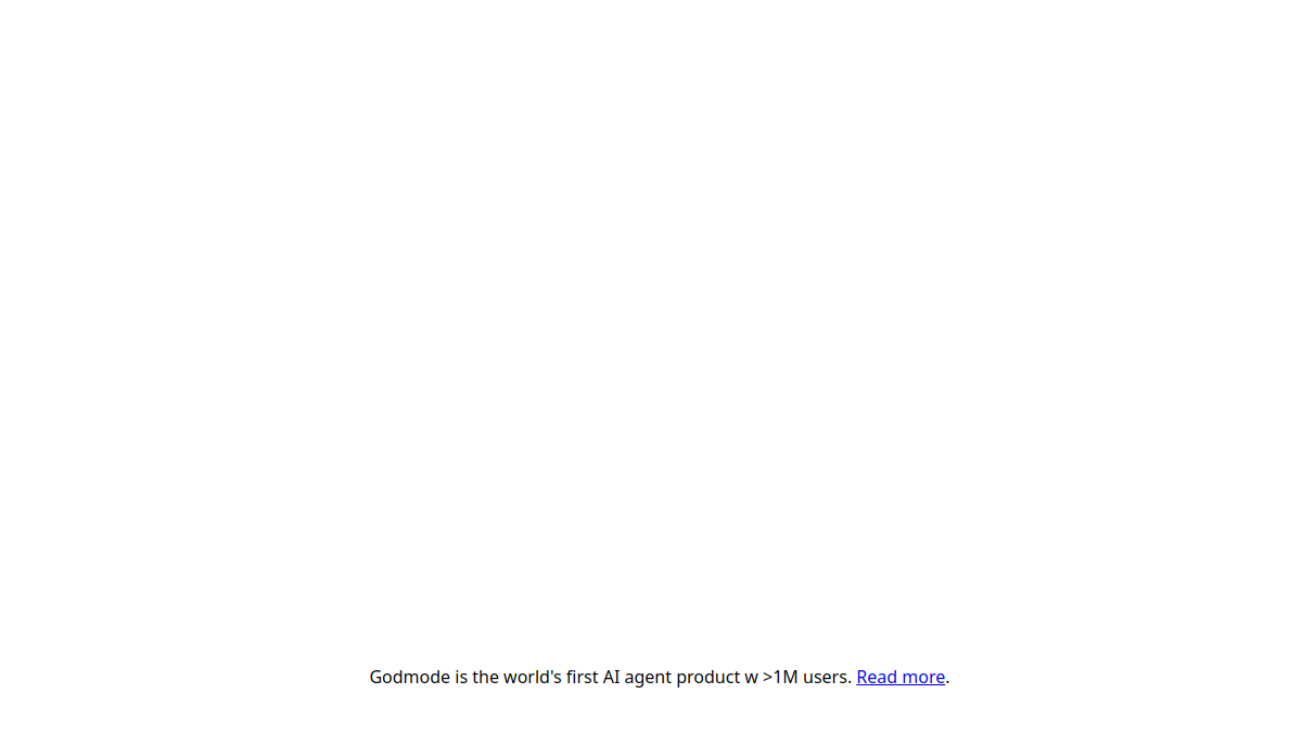 Godmode官网截图