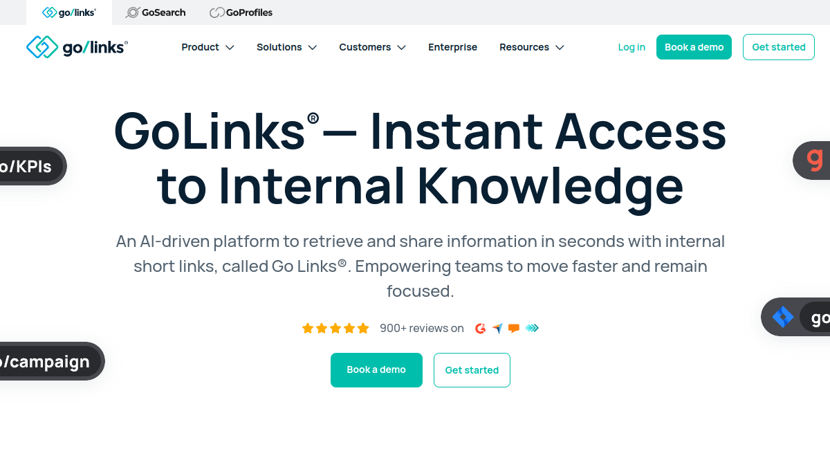 GoLinks Search Powered by ChatGPT官网截图