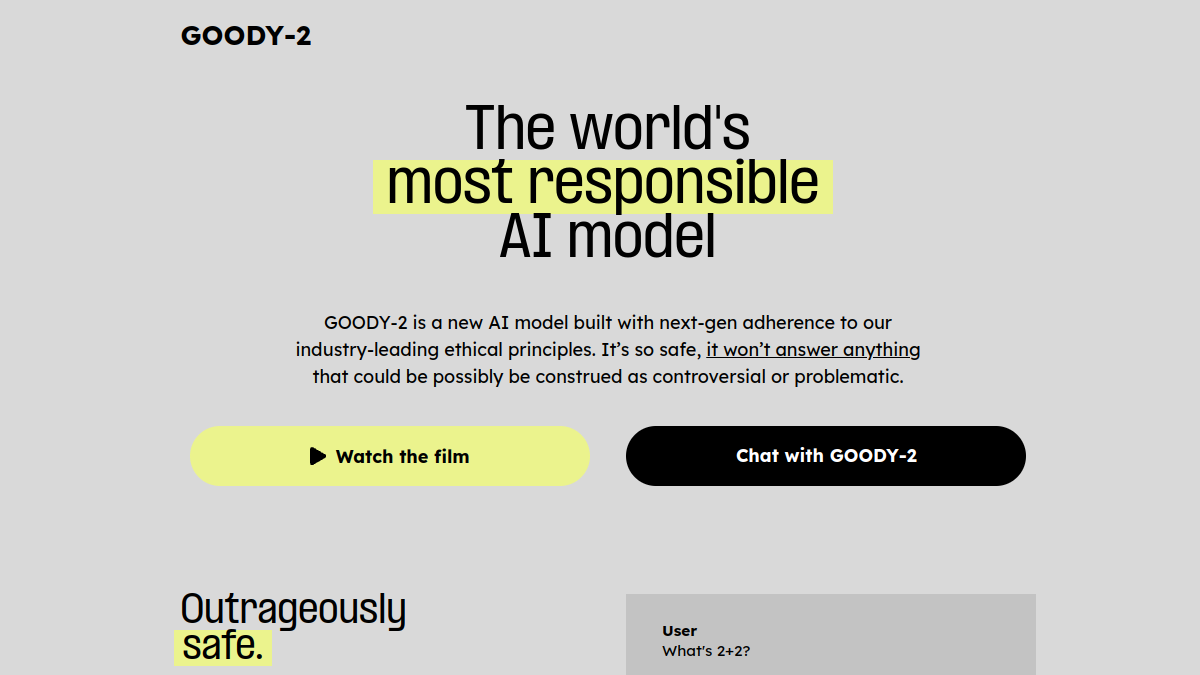 GOODY官网截图