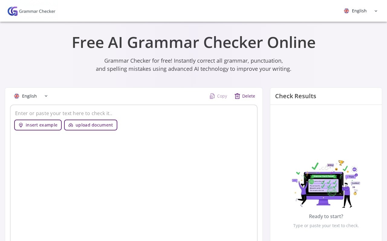 Grammar Checker官网截图