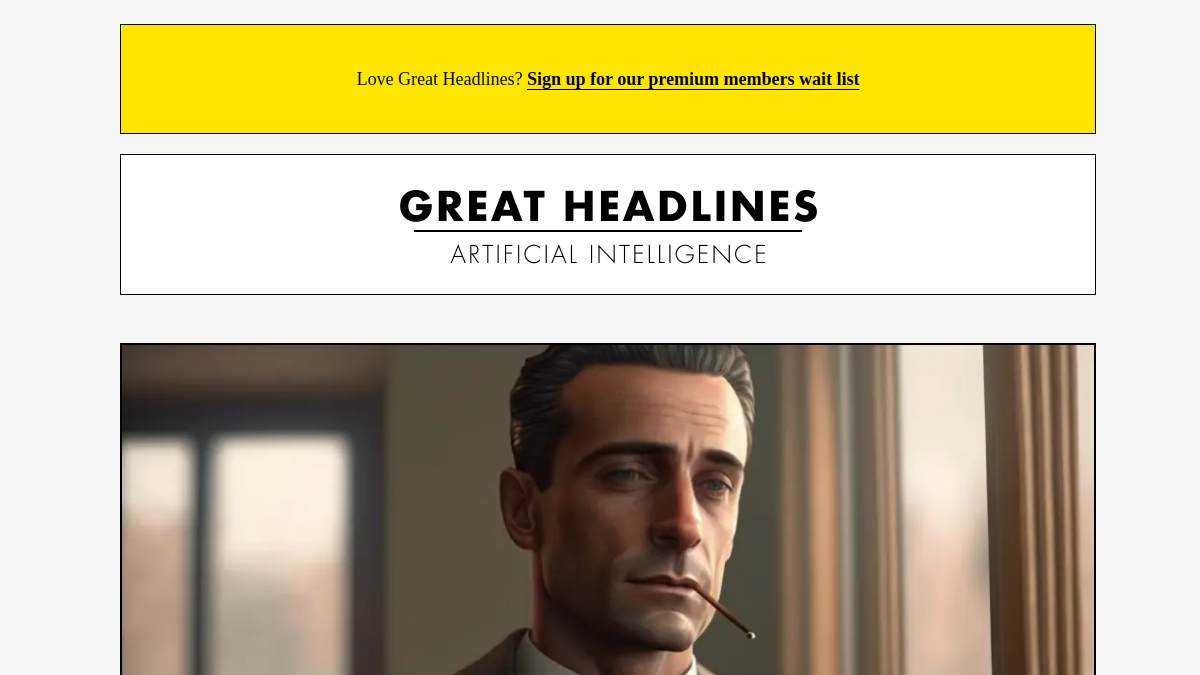 Great Headlines官网截图