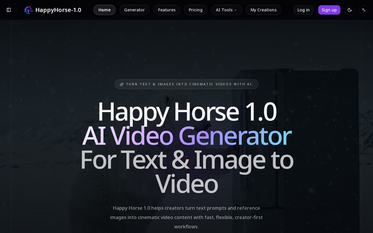Happy Horse 1.0官网截图