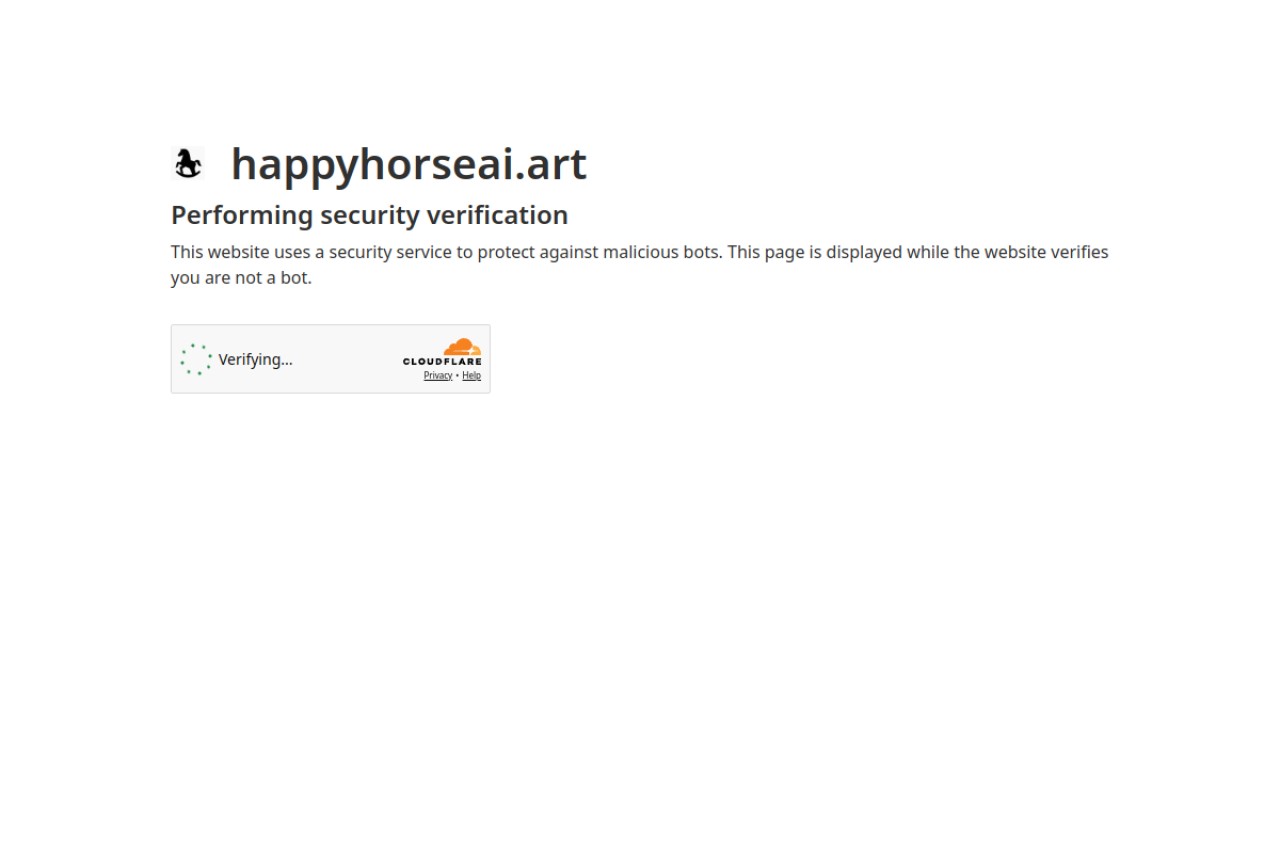 HappyHorse AI官网截图