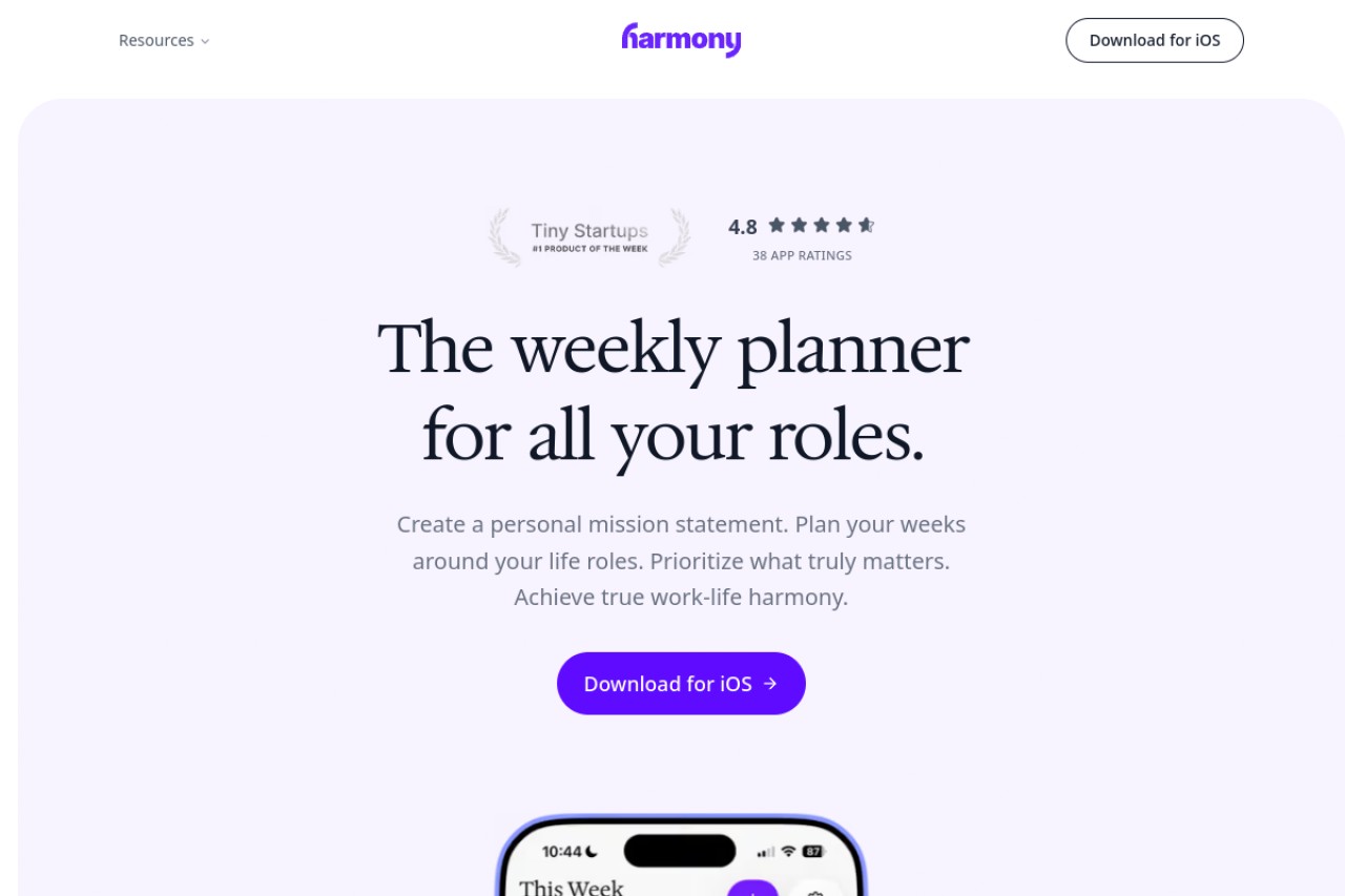 Harmony AI Email Assistant官网截图