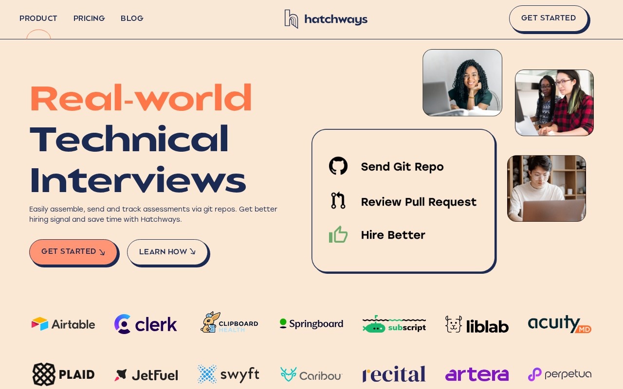 Hatchways官网截图