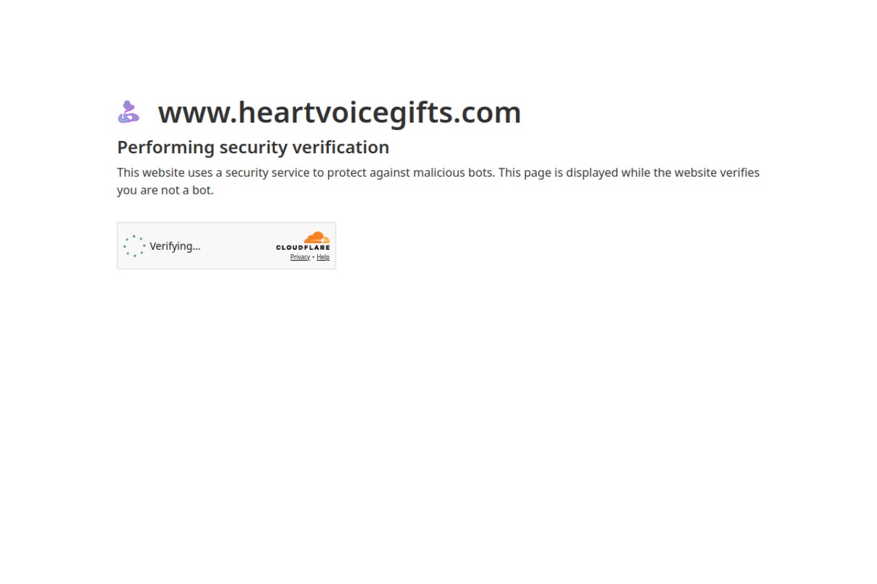 HeartVoice Gifts官网截图