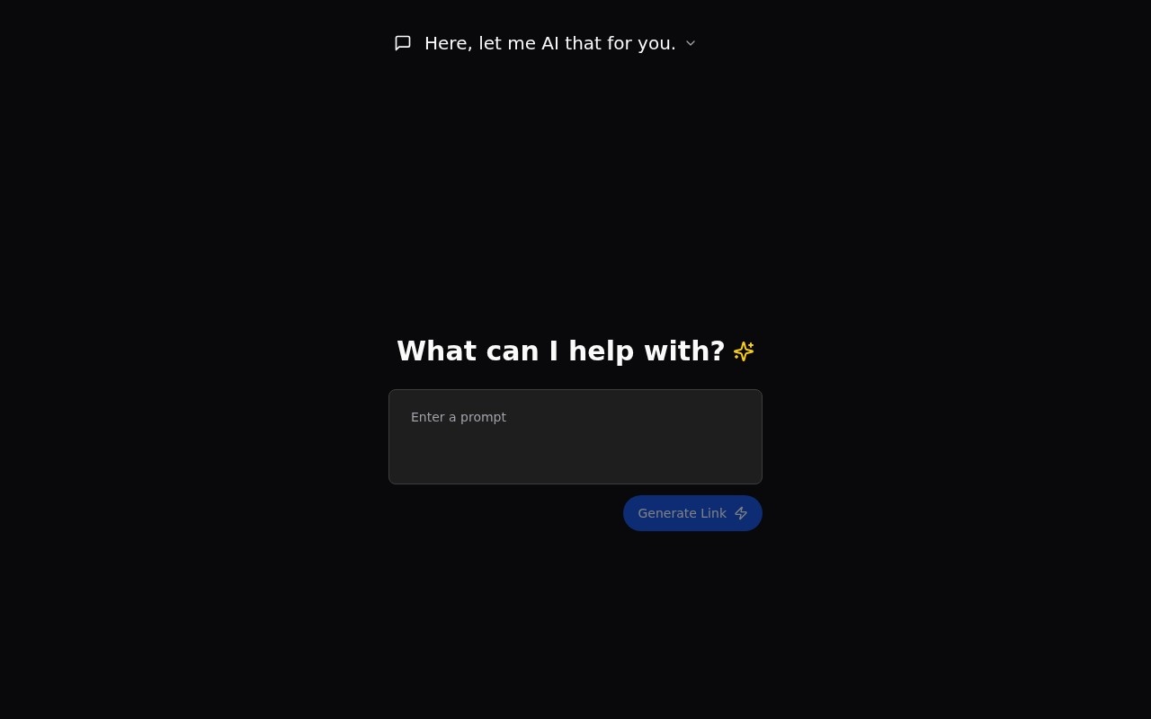 Here, let me AI that for you.官网截图