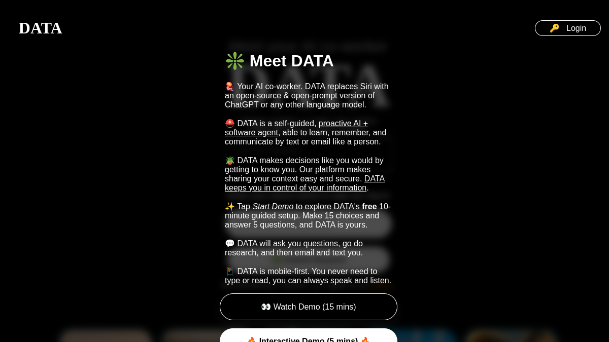 Hey Data官网截图