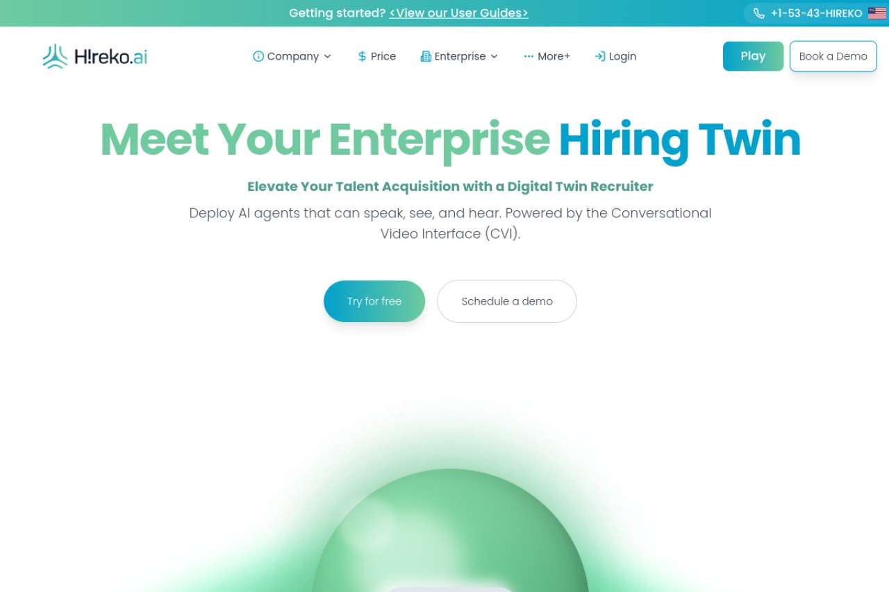 Hireko - AI Powered Interview Platform官网截图