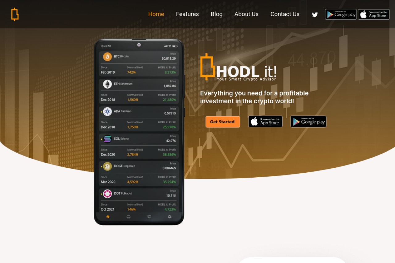 HODL it!官网截图