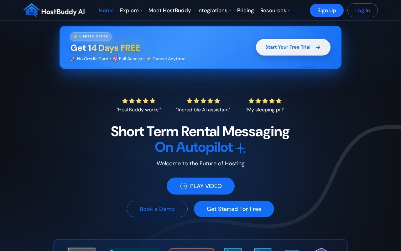 HostBuddy AI官网截图