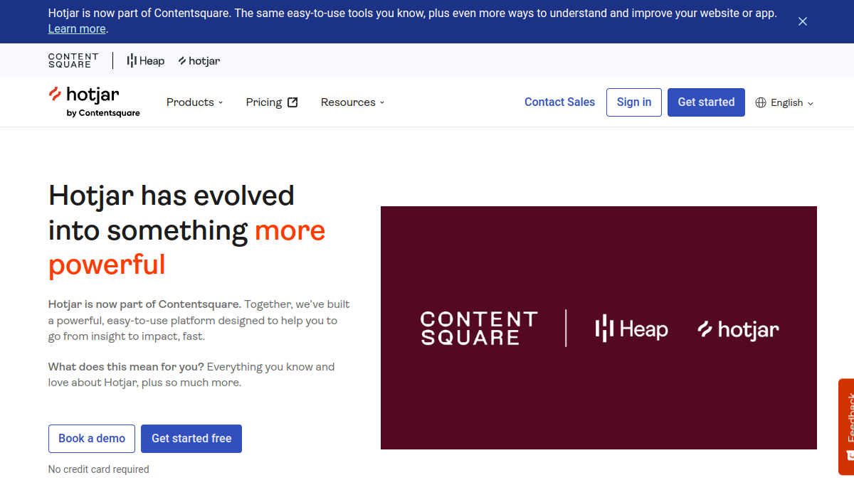 Hotjar AI官网截图