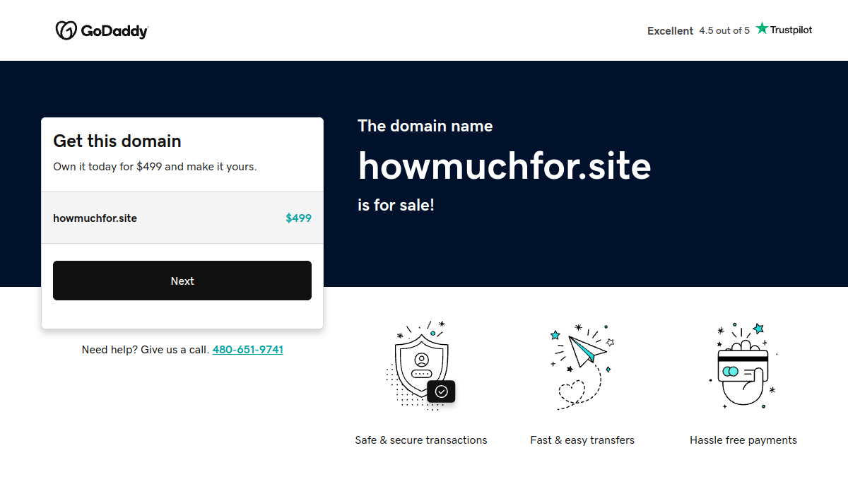 How Much for Site?官网截图