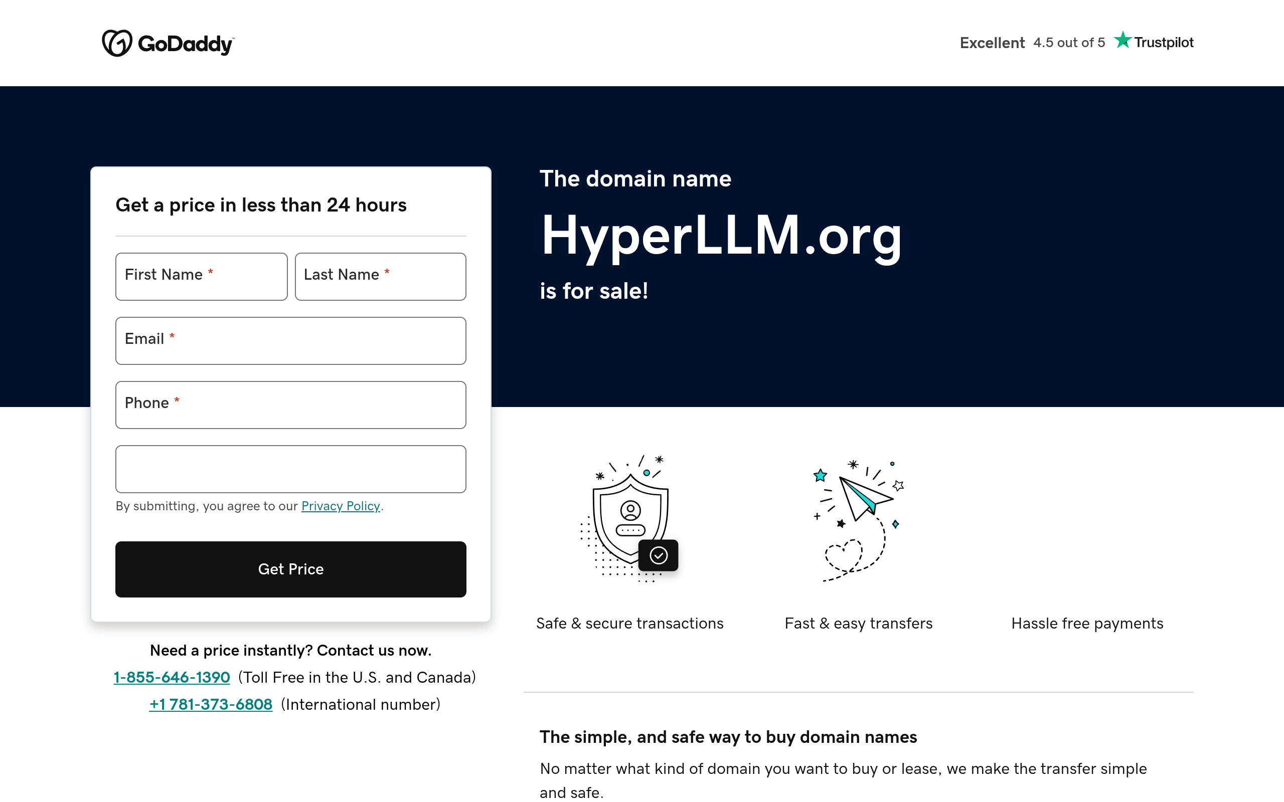 HyperLLM官网截图
