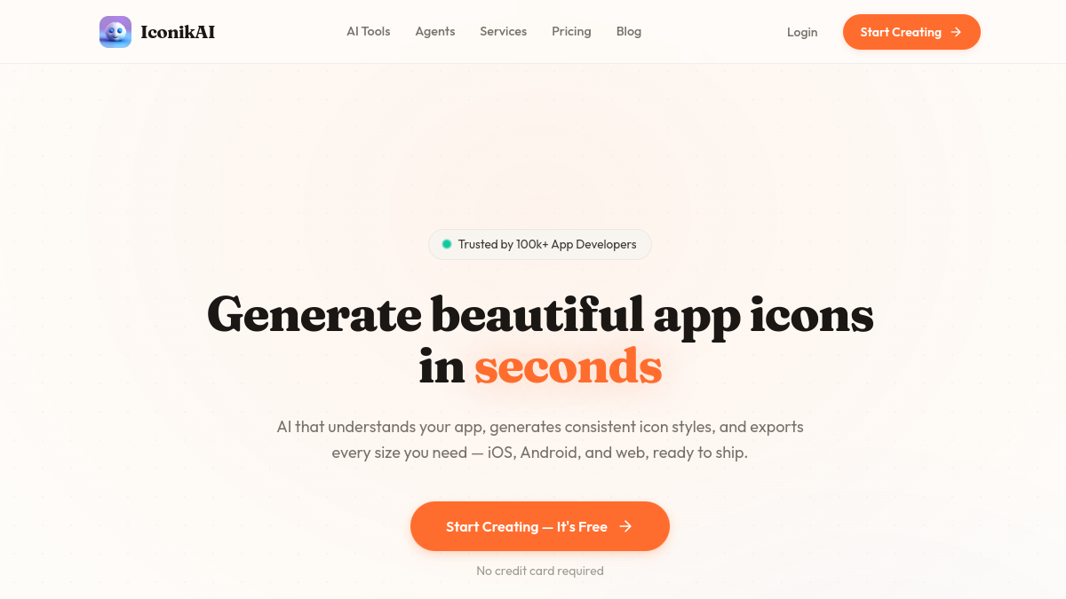 Iconik AI官网截图
