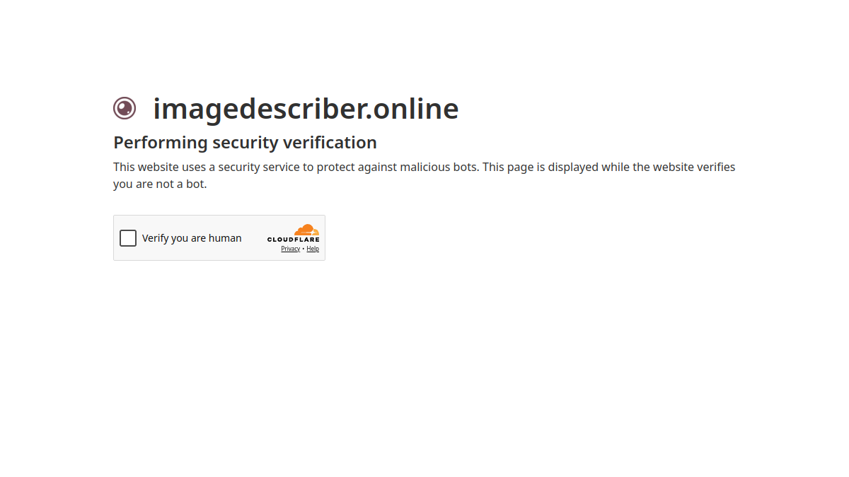 Image Describer官网截图