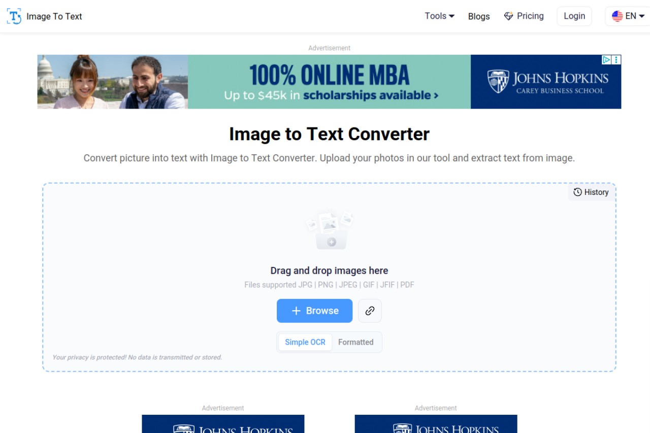 Image to Text converter官网截图