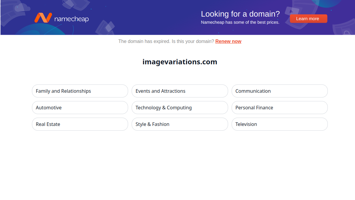 AI Image Variations官网截图