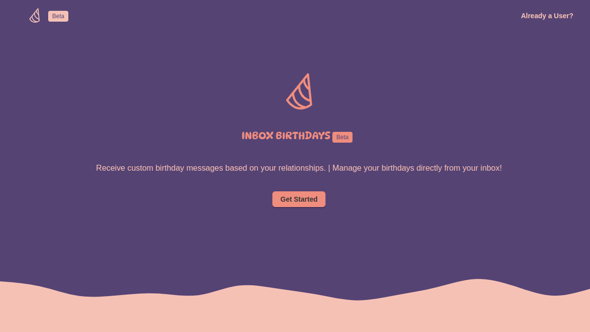 InboxBirthdays官网截图