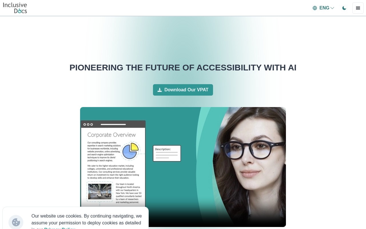 InclusiveDocs官网截图
