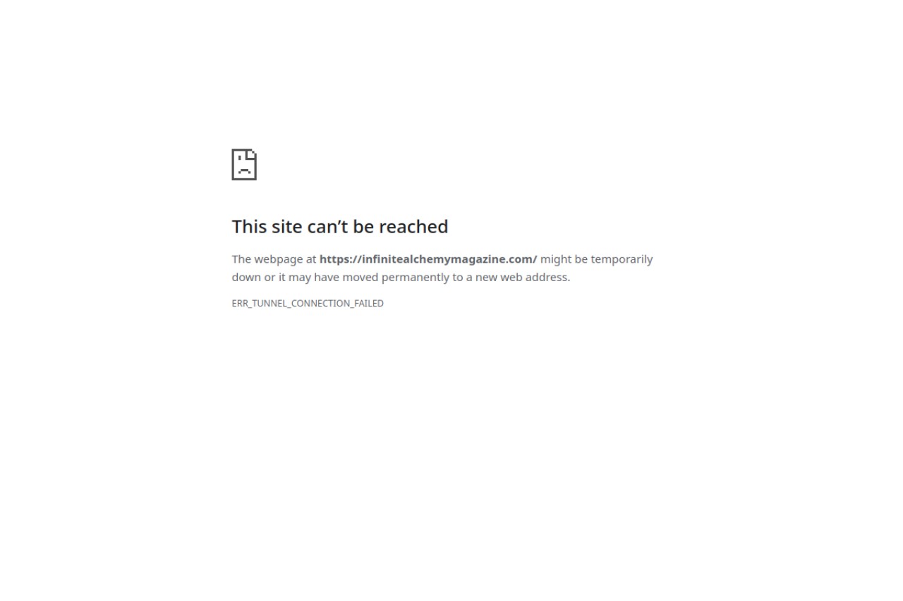 Infinite Alchemy Magazine官网截图
