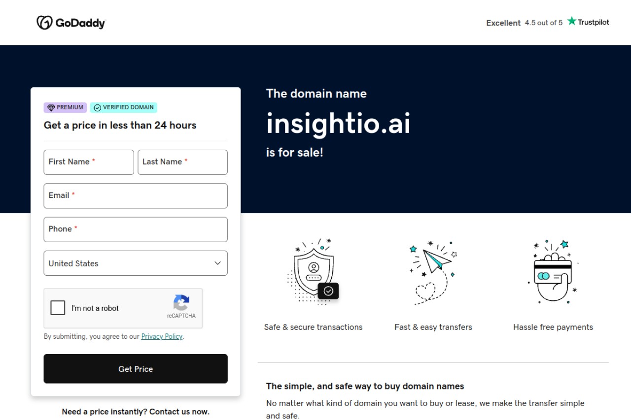 Insightio AI官网截图