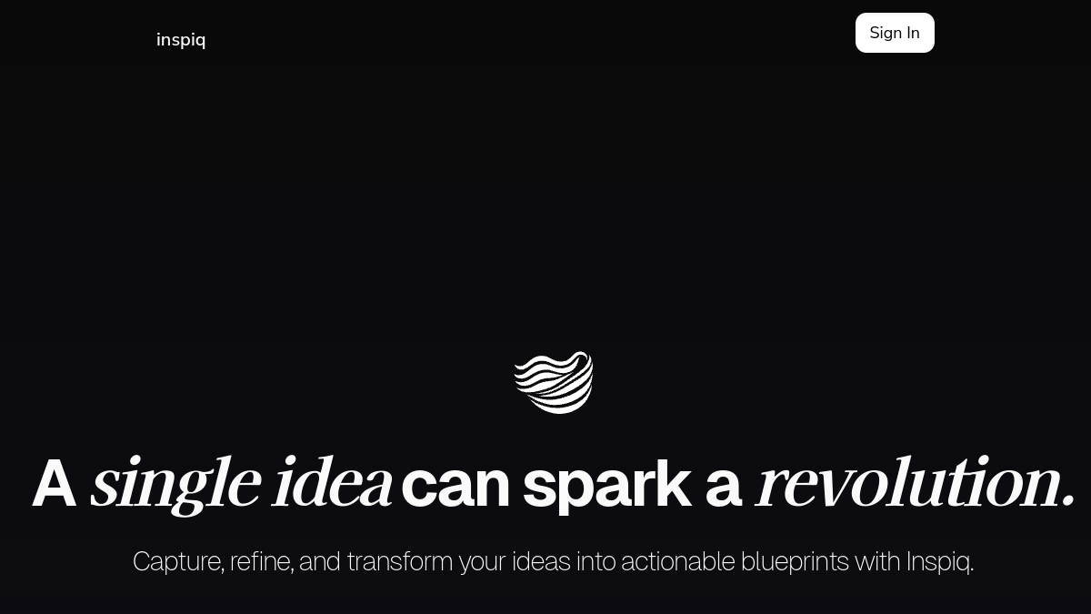 Inspiq官网截图
