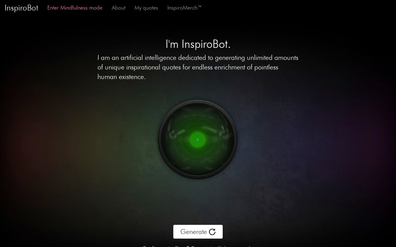 InspiroBot官网截图