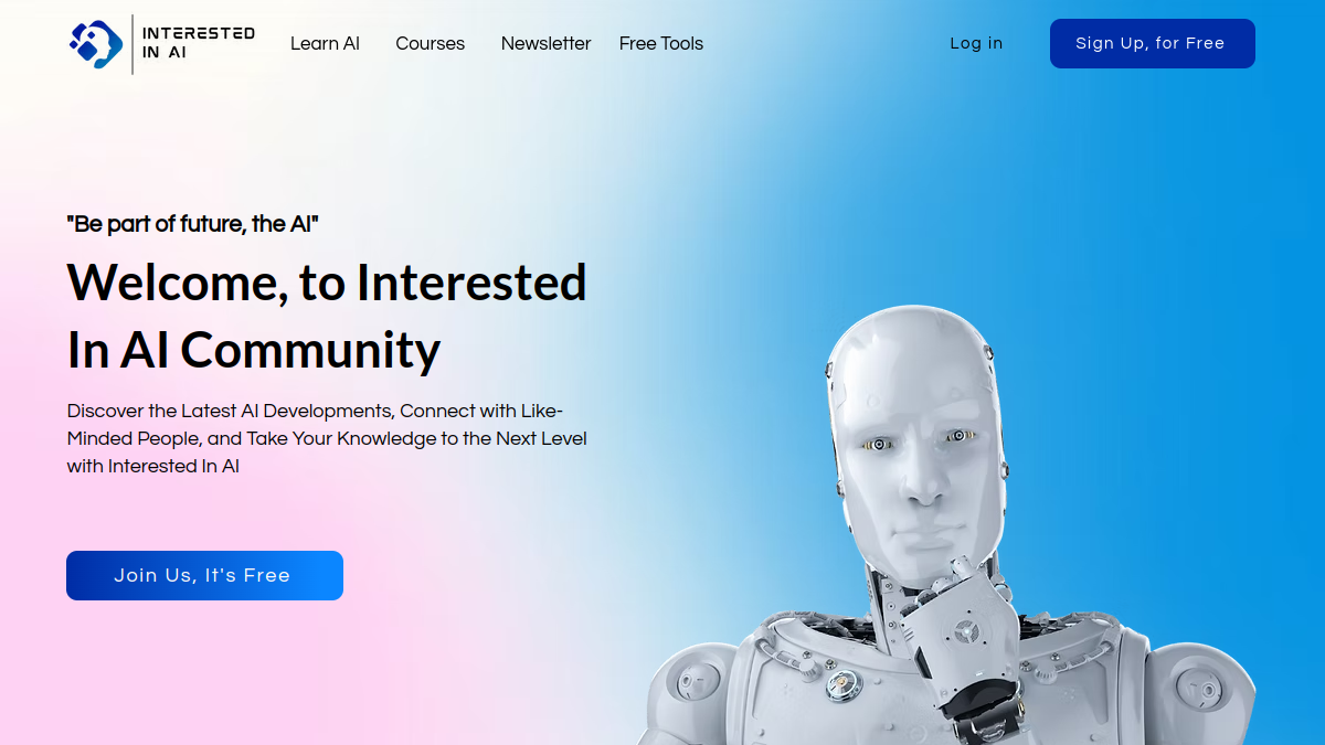 Interested In AI官网截图