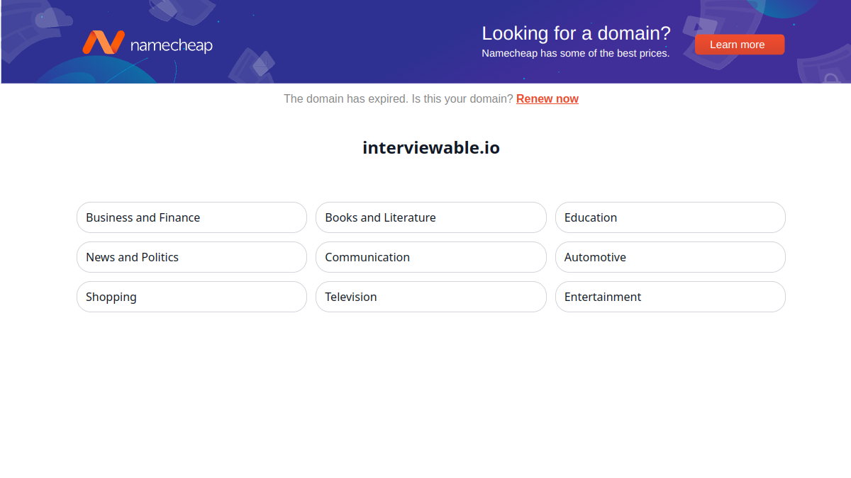 Interviewable官网截图
