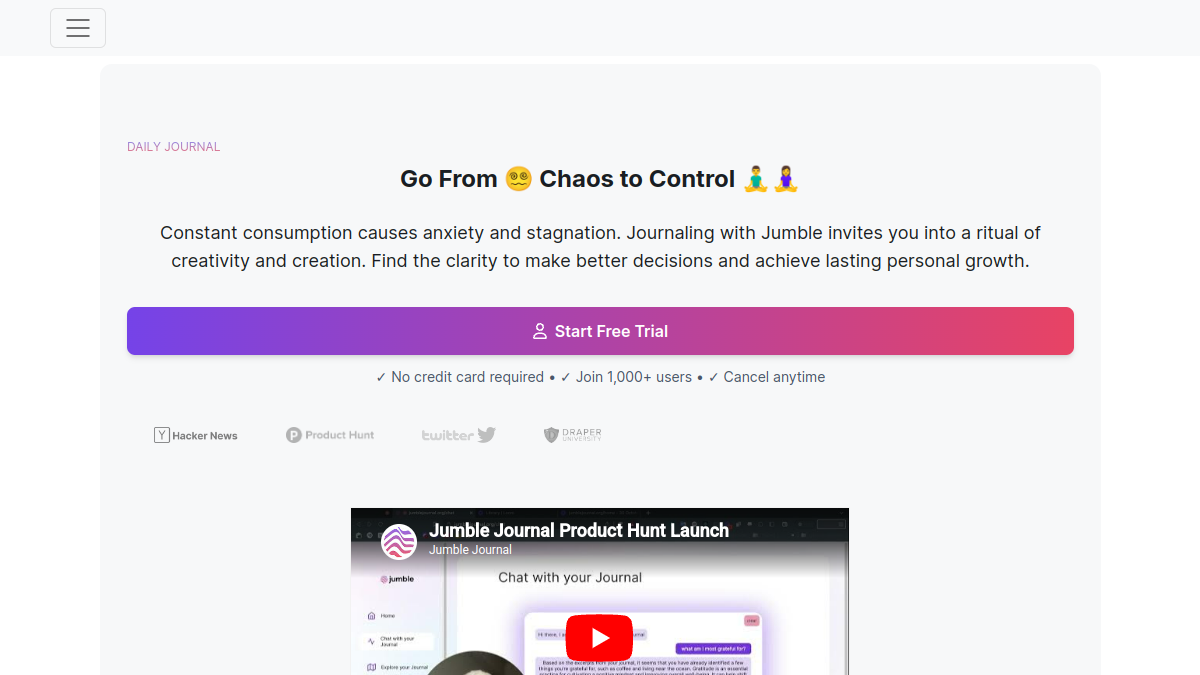 Jumble Journal官网截图