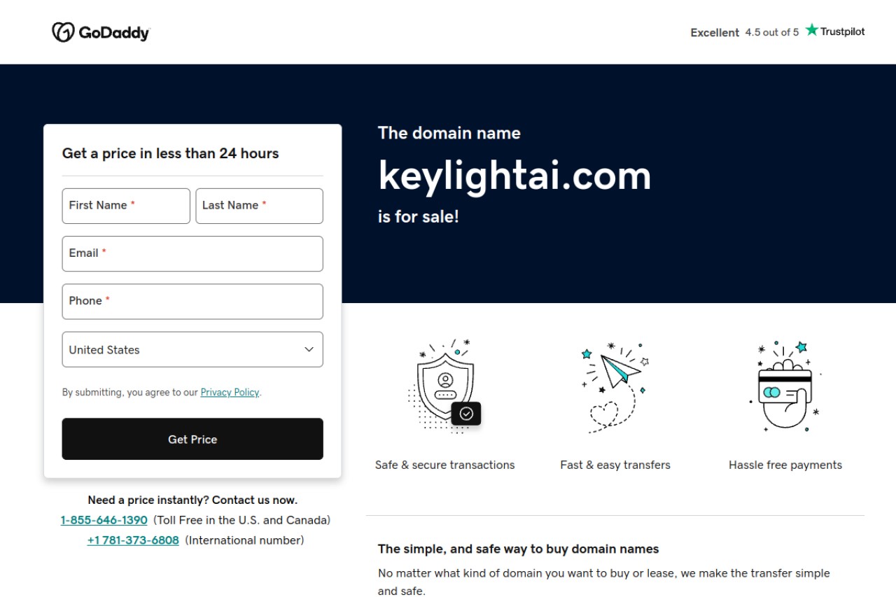 Keylight AI官网截图