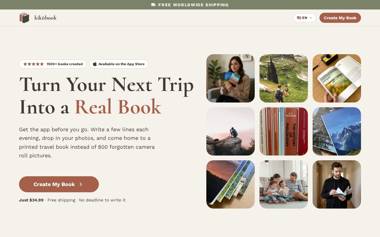 Kikōbook官网截图