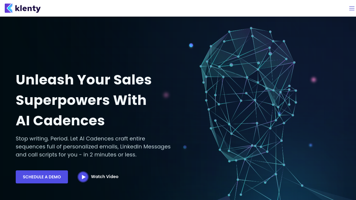 AI Cadences官网截图