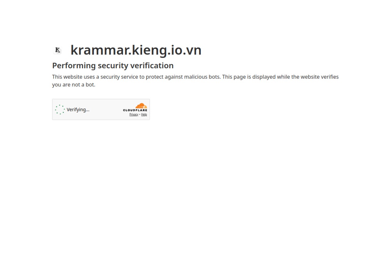 Krammar官网截图