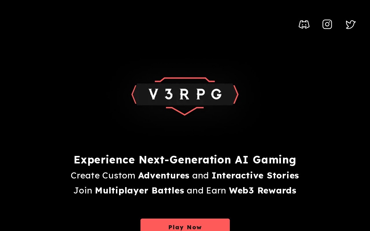 v3RPG官网截图