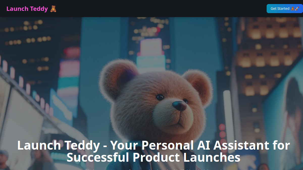 Launch Teddy官网截图