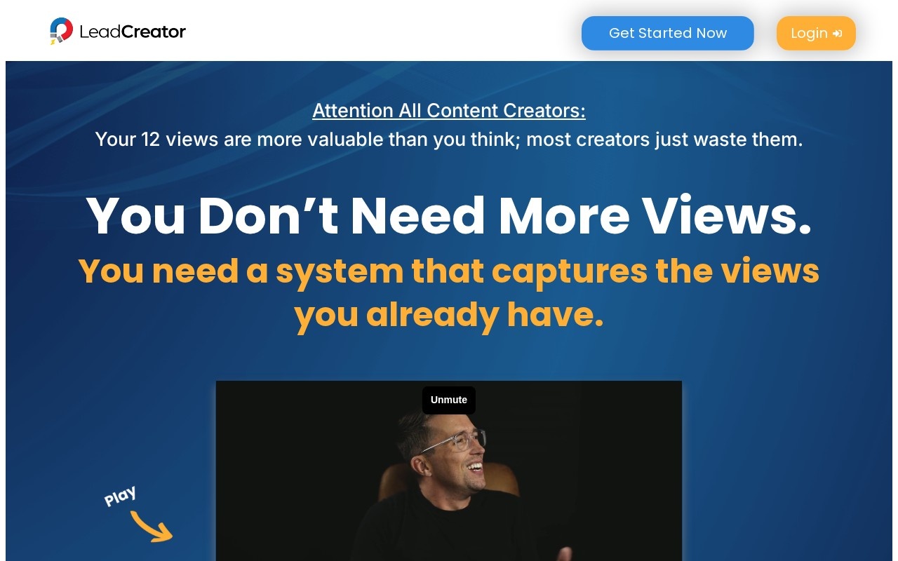 LeadCreator官网截图