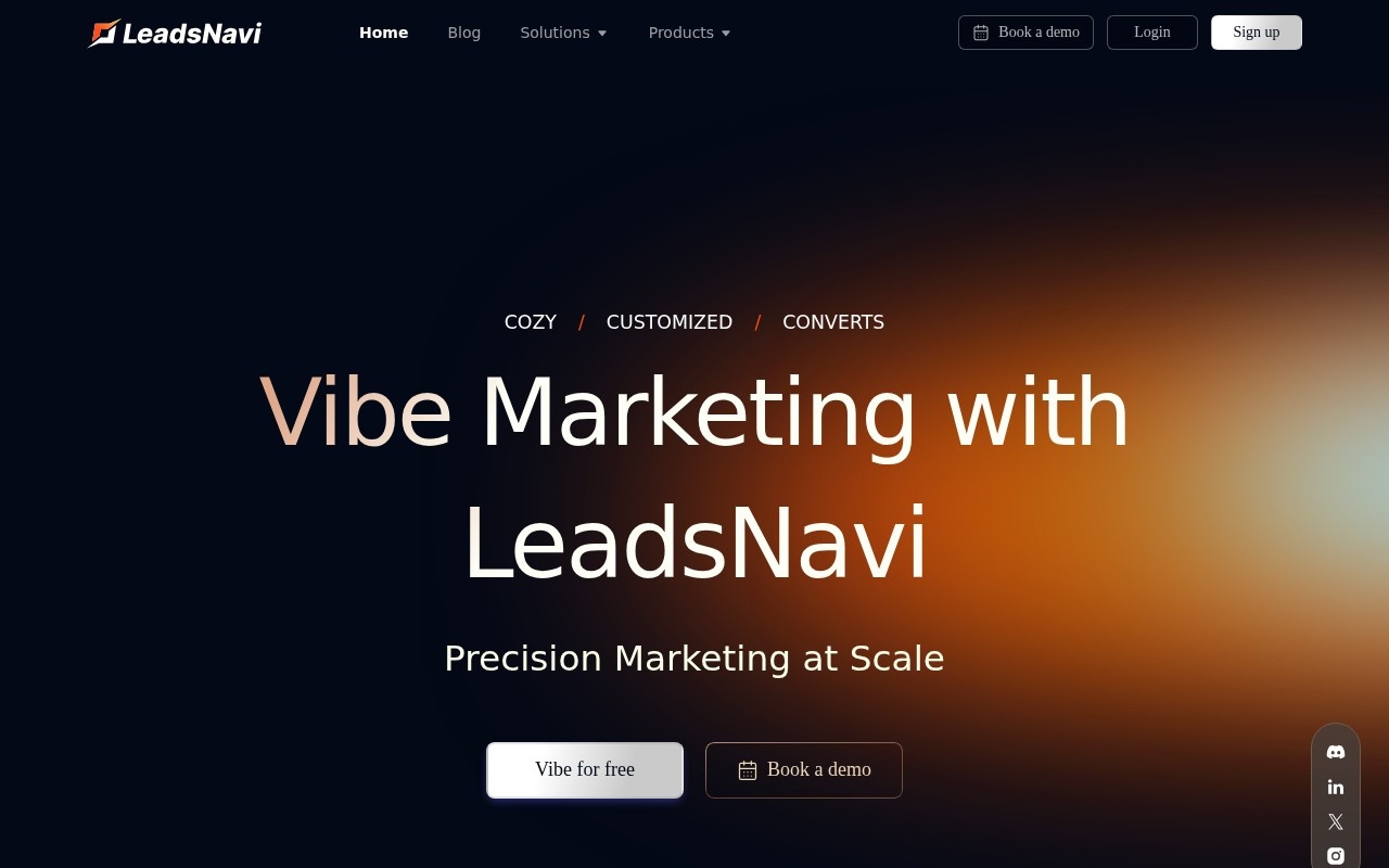 LeadsNavi官网截图