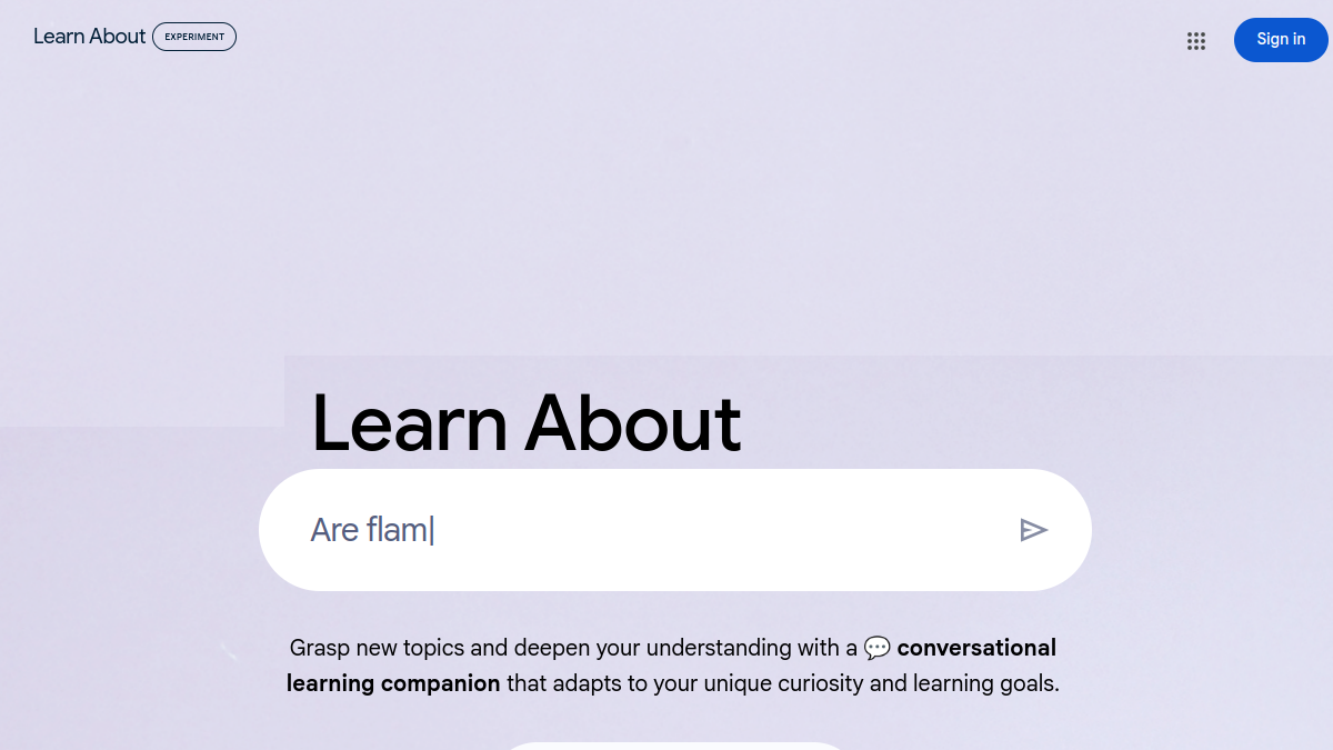 Learn About官网截图