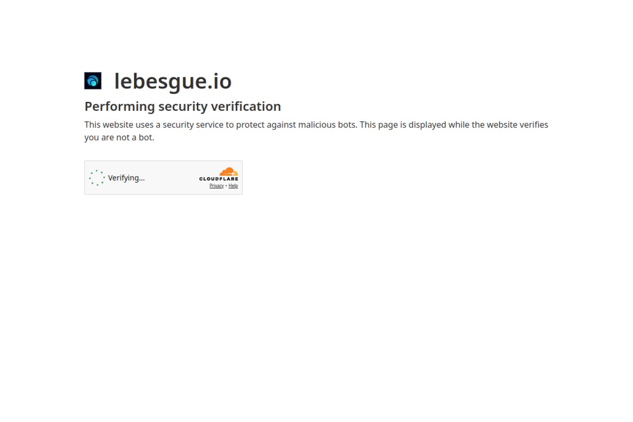 Lebesgue官网截图
