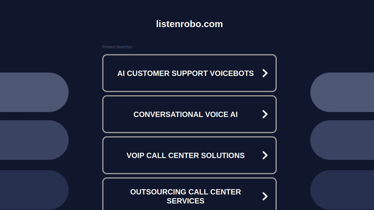 ListenRobo官网截图